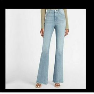 Elizabeth and James High Rise Flare Jeans